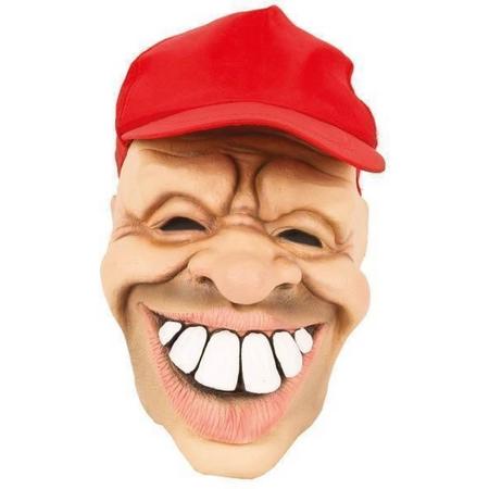 Masker met Grote Tanden | Grote tanden | Rode klak | carnaval 2020